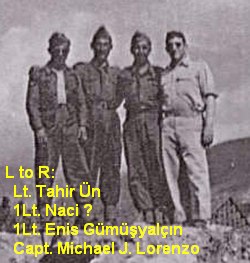 Lt. Tahir Ün and Capt. Michael J. Lorenzo